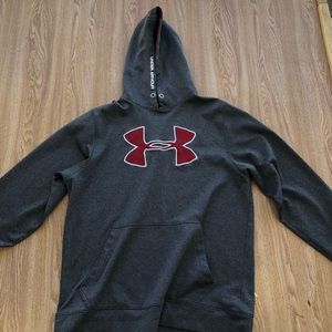 Under Armor sweatshirt (grey and red)